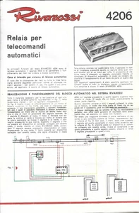 Rivarossi Relais für automatische Fernbedienungen 4206 - 1967 elektrische Züge - Bild 1 von 1