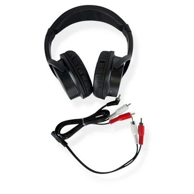 Sharper Image Wireless RF Headphones Over-Ear TV Listening Rechargeable w/Cable - Image 1 of 4