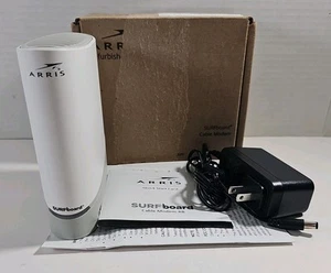 ARRIS S33 v2 2.5 Gbps Ethernet Port - DOCSIS 3.1 Modem - Refurbished w/ Box - Picture 1 of 4