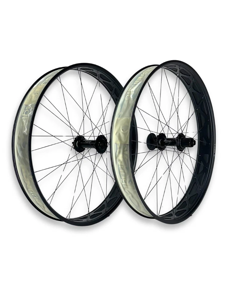 Sun Ringle Mulefut 80 26” Fat Bike Wheelset 15x150mm 12x177mm HG 6-Bolt Disc NEW