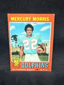 1971 Topps Mercury Morris #91 VG - Picture 1 of 2