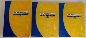 Saxon Math Homeschool 5/4 Text Tests & Worksheets Solutions Manual 3rd Edition - Picture 1 of 15