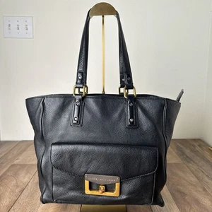 Bolso de Hombro Marc by Marc Jacobs Bianca Hayley Cuero Negro Diseñador - Imagen 1 de 13