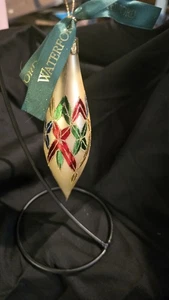Vintage Lismore Eiszapfen Weihnachtsschmuck von Waterford Holiday Erbstück - Bild 1 von 6