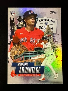 2025 Topps Update KRISTIAN ROBINSON Home Field Advantage RC HA-43 RED SOX - Picture 1 of 2