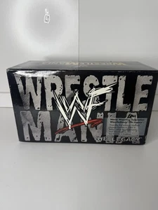 Vintage WWF WrestleMania - The Legacy VHS Box Set Missing A Couple Tapes - Imagen 1 de 9
