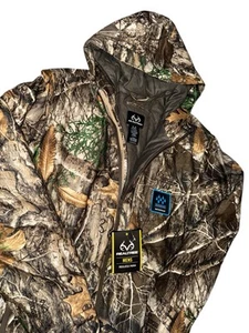 Realtree Edge Camo Jacket Insulated Parka Medium Windproof New Hunting Outdoors - Picture 1 of 15