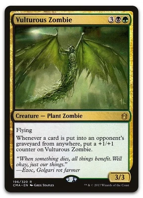Vulturous Zombie #196 (LP) Commander Anthology CMA Magic MTG - Image 1 of 2