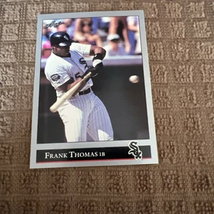 P633 1992 Scheda Anteprima Foglia #16 Frank Thomas Chicago White Sox - Foto 1 di 2