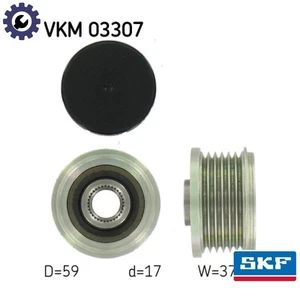 ALTERNATOR FREEWHEEL CLUTCH VKM 03307 FOR PEUGEOT PARTNER/Box/Body/MPV/TEPEE 807 - Picture 1 of 9