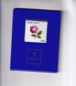 ÖSTERREICH Briefmarke AUGARTEN PORZELLAN MARKE selbstklebend FOLDER- Postfrisch - Imagen 1 de 1