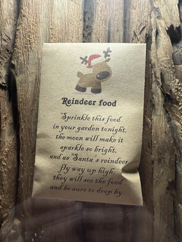 BEA GARDEN UK 1 x Raindeer Food Reindeer wildlife environmentally safe food MAGIC XMAS kids