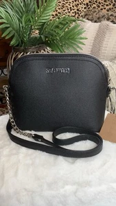STEVE MADDEN Women’s BMAGG-EE Black Dome Shaped Crossbody Shoulder Bag NWT - Picture 1 of 10