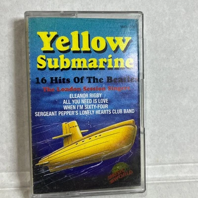 Yellow SubmarineThe London Session Singers 16 Hits Of The Beatles Cassette Tape - Image 1 of 3