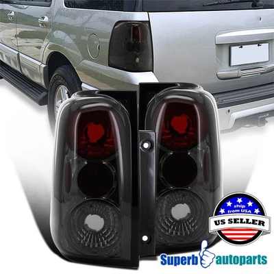 Fits 2003-2006 Ford Expedition Tail Lights Brake Lamps Smoke 03-06 Replacement Foto 1 de 4