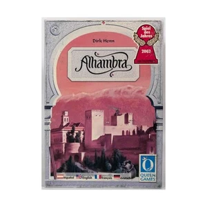 Queen Boardgame Alhambra (Small Multilingual Box Ed) (2005 Ed) Box VG+/NM - Picture 1 of 2