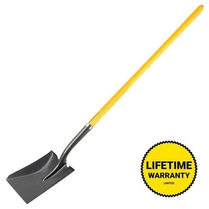 48 In. Fiberglass Handle Heavy-Duty Square Point Shovel - Picture 1 of 12