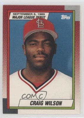 1989-90 Topps Major League Debut 1989 Box Set Craig Wilson #146 - Image 1 of 2