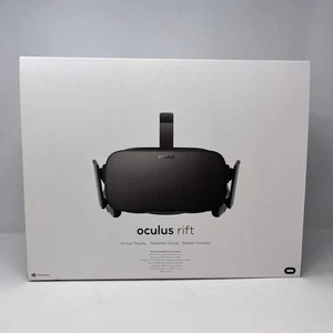 Oculus Rift CV1 + Touch VR Virtual Reality Headset Full Set Black Working - Picture 1 of 8