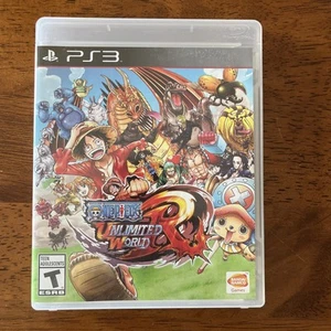 Sony Playstation 3 PS3 One Piece: Unlimited World Red Game 2014 Namco Bandai RPG - Picture 1 of 3