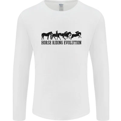 Reitsport Pferd Reiten Evolution Herren Langarmshirt - Bild 1 von 4