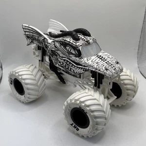 Monster Jam Rare White Dragon Monster Die Cast 1.64 Oversized - Picture 1 of 6
