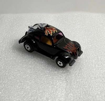 Vintage 1971 Lesney Matchbox Superfast No. VI Lady Bug - VW Bug - Black - Image 1 of 4