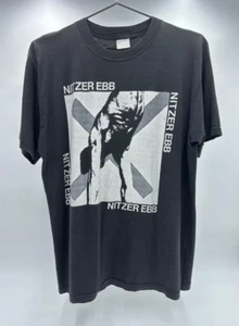 T-shirt unisex Nitzer Ebb Band Join In The Chant tutte le taglie BT397 - Foto 1 di 3