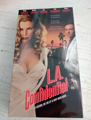 L.A. Confidential (1997) (VHS, 1998) Factory Sealed Warner Home Video Watermarks - Image 1 of 4