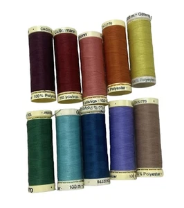 Sewing thread Gutermann 100m. Polyester thread Starter pack of 6 spools - Picture 1 of 12