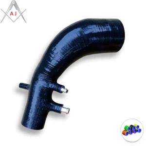 Black For Abarth Punto Evo Alfa Romeo MiTo Quadrifoglio Verde Air Intake Hose - Imagen 1 de 4