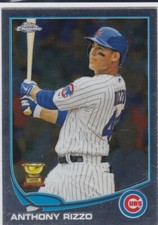 ANTHONY RIZZO All-Star ROOKIE CARD Topps Chrome Baseball CHICAGO CUBS!