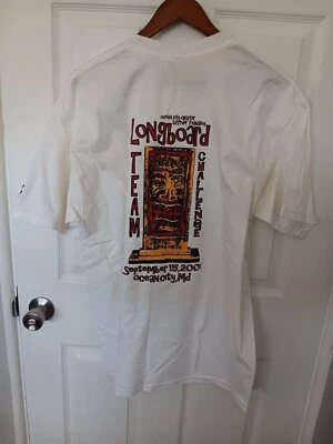 Vintage 2001 Longboard Team Challenge Surf Competition Tshirt Ocean City MD.... Foto 1 de 4