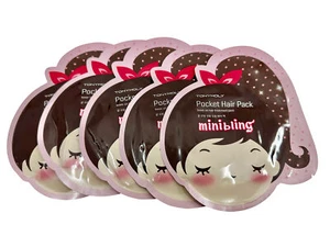 TonyMoly Minibling Pocket Hair Pack Leave in Hair Treatment Set of 5 - Picture 1 of 1