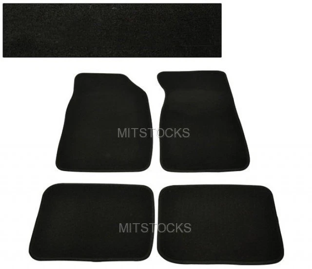 NUEVO 99-04 FORD MUSTANG ALFOMBRILLAS NYLON NEGRO 4 PIEZAS NUEVO Foto 1 de 1