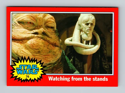 2004 Topps Star Wars Heritage #76 WATCHING FROM THE STANDS - Image 1 of 2