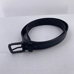 Levis Mens Belt Sz XL 42 - 44 Black Leather 1 1/2" Wide