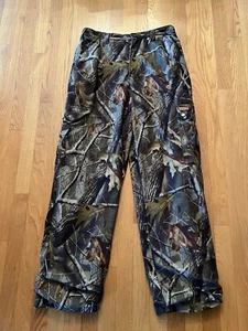 Woolrich Real Tree Hardwood Camo Hunting Pants Mens Medium Polyester Cargo - Picture 1 of 11