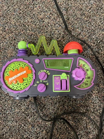 VTG 1995 Nickelodeon Time Blaster Rise Slime Alarm Clock Radio *WORKS TESTED* Cover