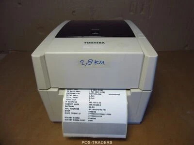 Toshiba B-EV4T USB + Network 203Dpi Thermal 104mm Label Barcode Printer - 2.8 KM - Bild 1 von 4