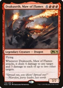 Drakuseth, Maw of Flames - Core Set 2020 (M20) - (Near Mint NM) - Picture 1 of 1