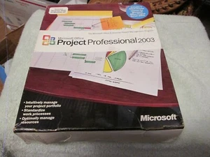 Microsoft Office Project Professional 2003 WIN32 Englisch AE CD für Win. 2000/XP - Bild 1 von 4
