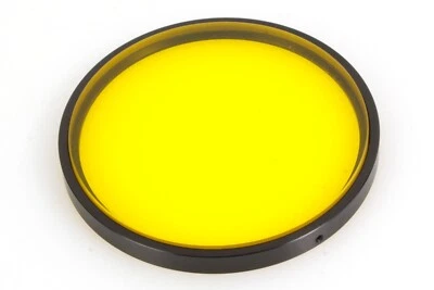 Kodak Yellow 4 Inch Circular Glass Filter - Image 1 of 2