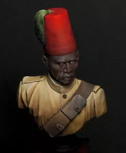 Busto de soldado Ascari modelo real 1/10 tropas coloniales reales (Eritrea 1935) 566 - Imagen 1 de 1