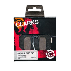 Bicycle Disc Brake Pads - Formula B4 Caliper Organic Disc Caliper Pads - Clarks - Picture 1 of 2