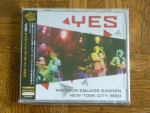 Yes: "Live MSG, New York 1980" Japan 2 CD w/Obi IACD-10420 [steve howe Q - Picture 1 of 2