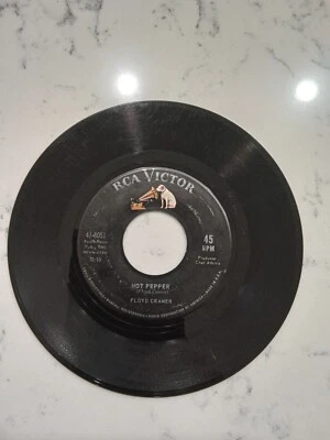 FLOYD CRAMER - HOT PEPPER  FOR THOSE THAT CRY RCA VICTOR 45 - Image 1 of 2