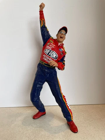 2000's NASCAR #24 JEFF GORDON With Hat & Glasses 12" Figure DUPONT Cover
