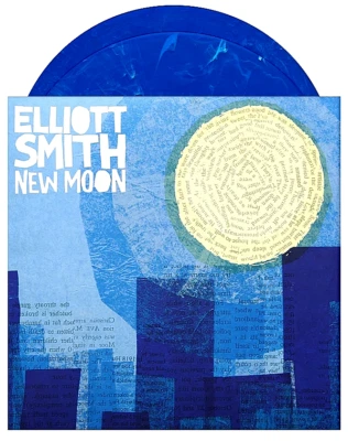 Elliott Smith New Moon Frosted Blue 2XLP Vinyl Album Exclusive 1/750 Sealed New - Image 1 of 4