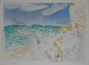 Constantin (Kostia) Terechkovitch Original Lithograph S/N - Picture 1 of 1